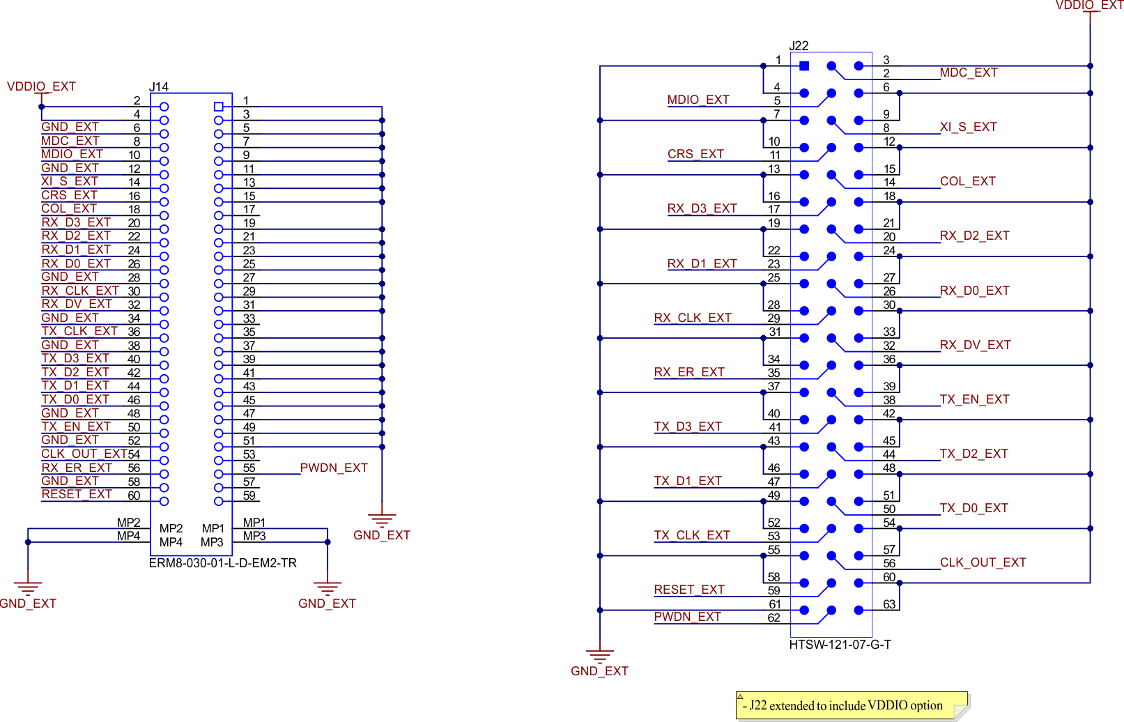 DP83826AEVM DP83826AEVM 分線(xiàn)板原理圖