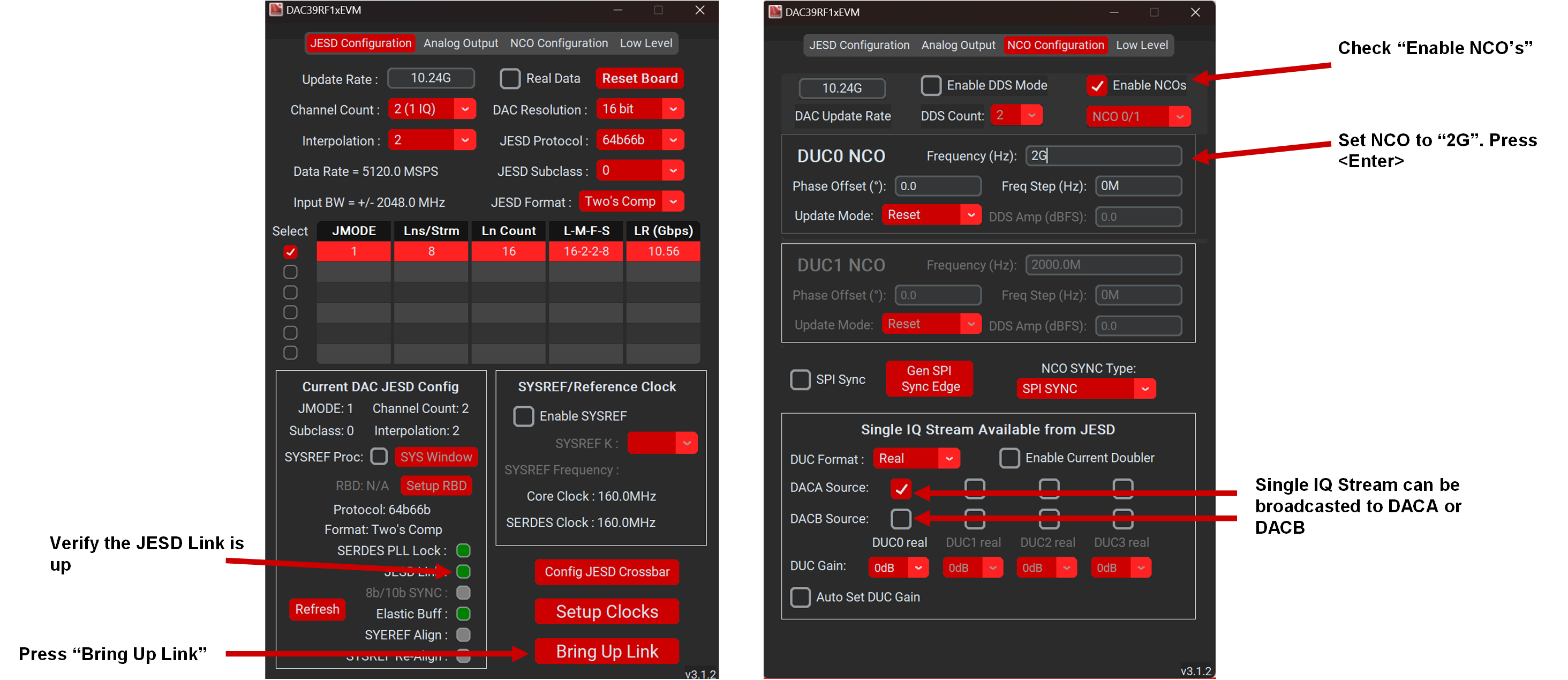 DAC39RF12EVM DAC39RF12EVM GUI 配置步驟，步驟 4：將調(diào)制波形的頻率上移。