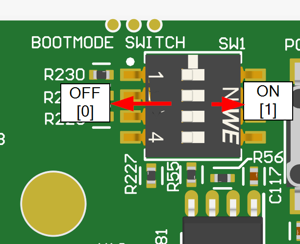 AM261-SOM-EVM AM261-SOM-EVM 引導模式開關(guān)