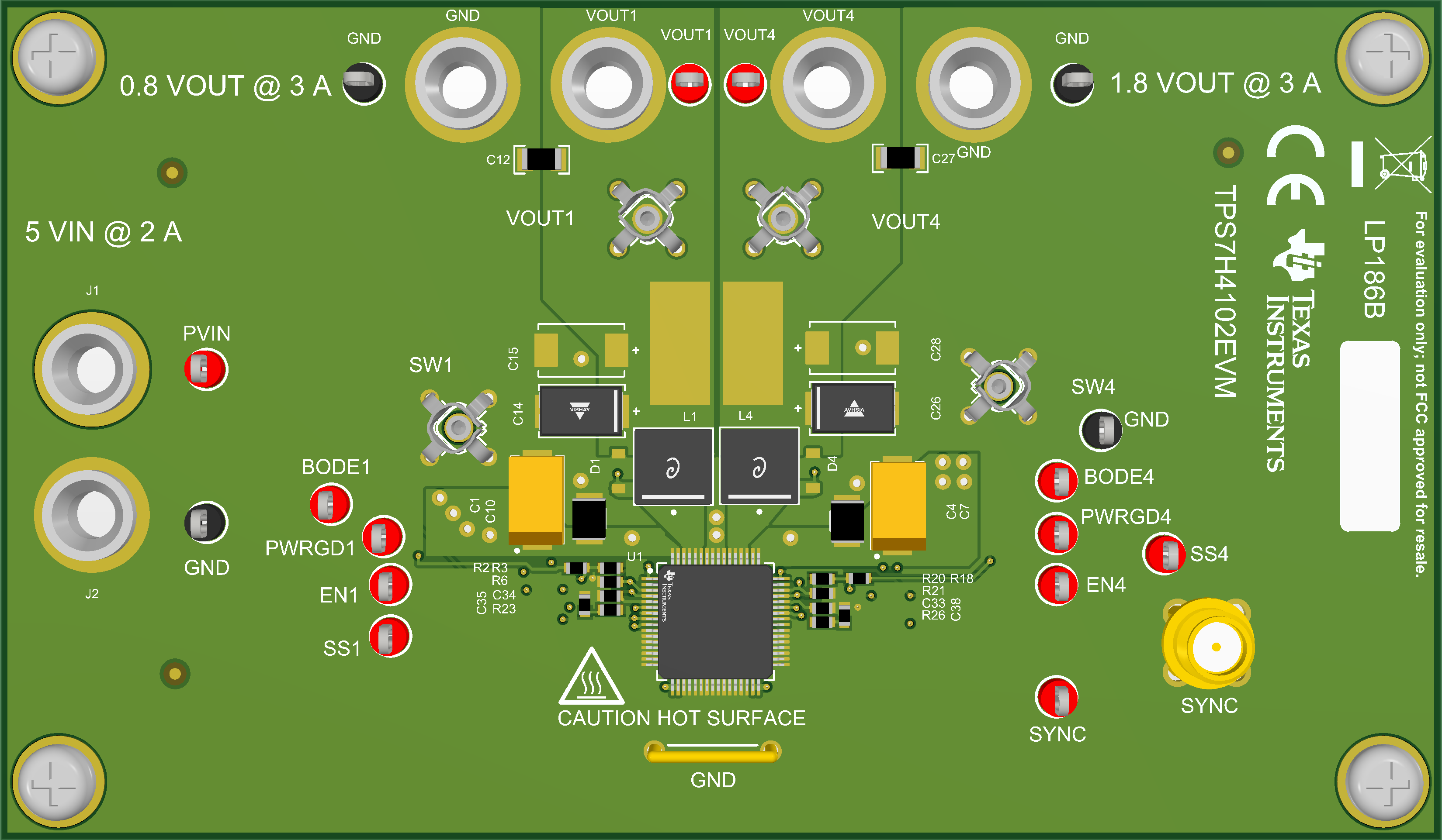 TPS7H4102EVM EVM 板