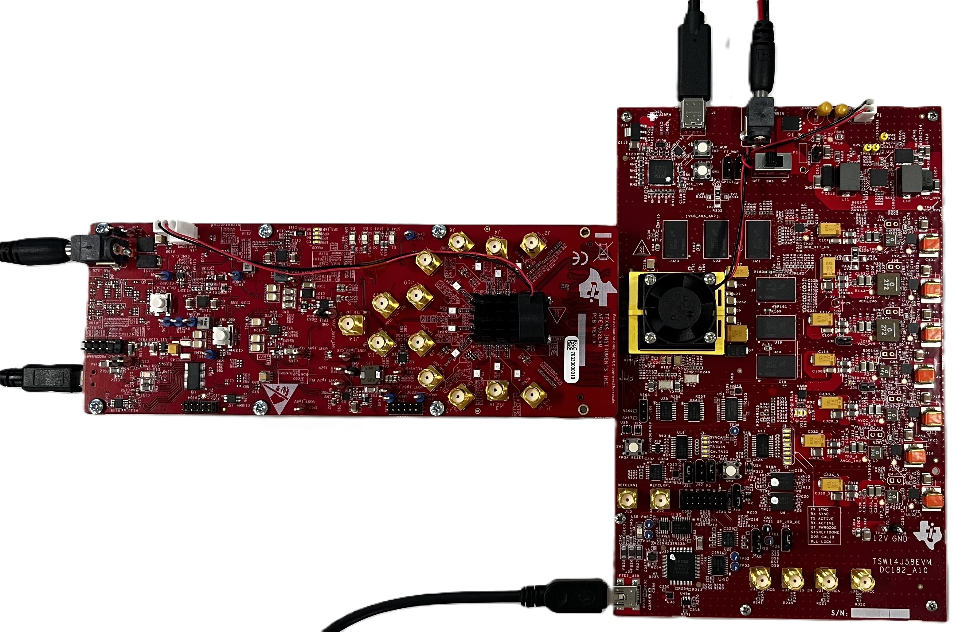 AFE7952EVM AFE7952EVM 和 TSW14J58EVM 修訂版 A10