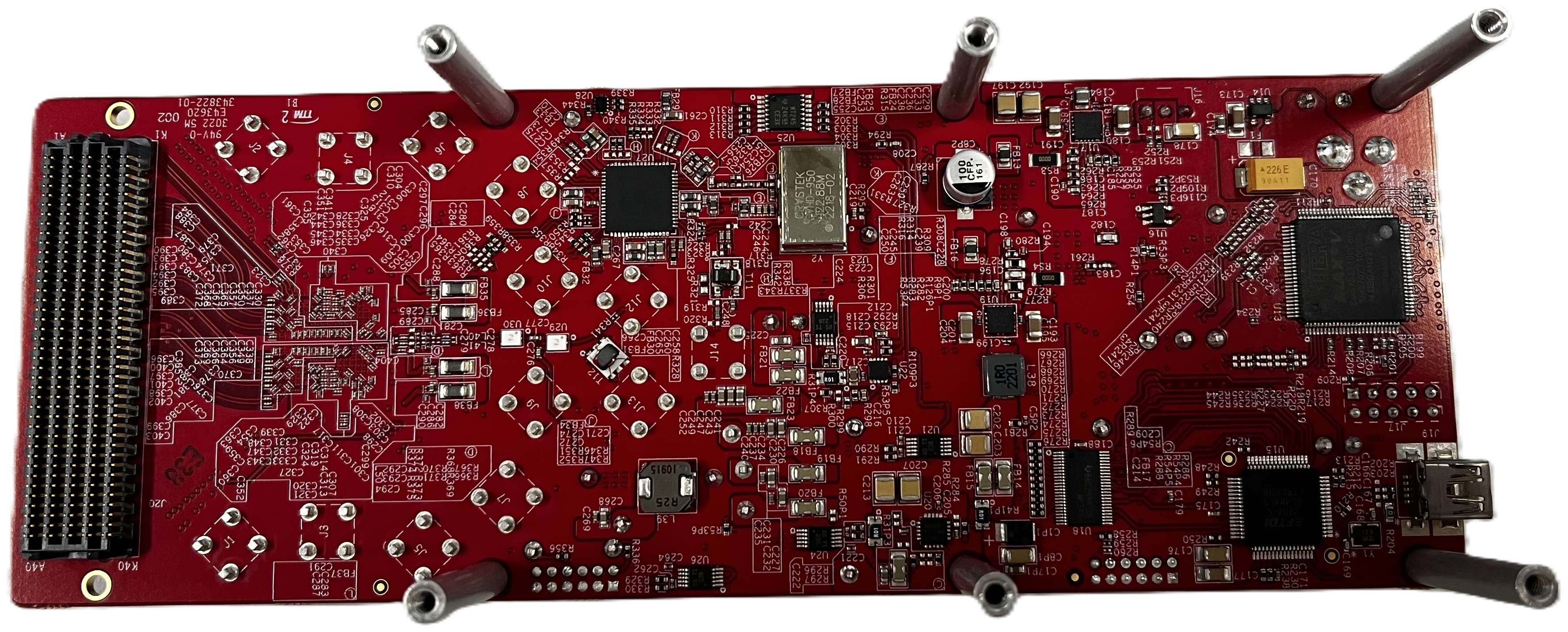 AFE7952EVM AFE7952EVM 底視圖