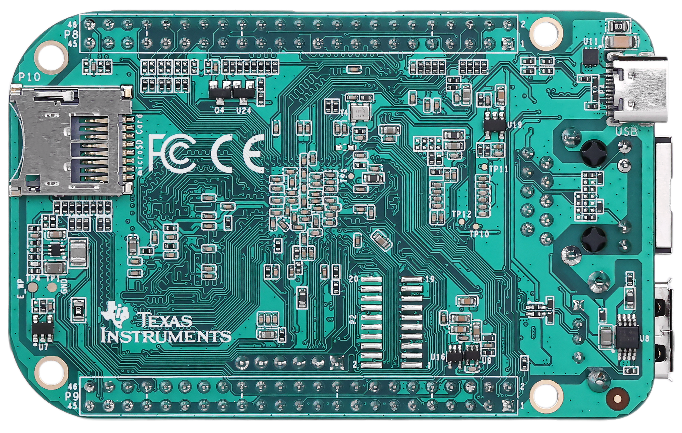 BEAGL-BONE-GRN-ECO BeagleBone Green - 電路板底部