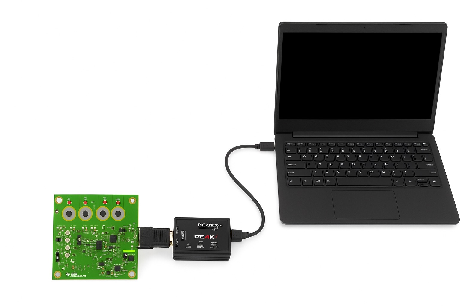 TCAN5102-Q1 PCAN-TCAN EVM 硬件設(shè)置