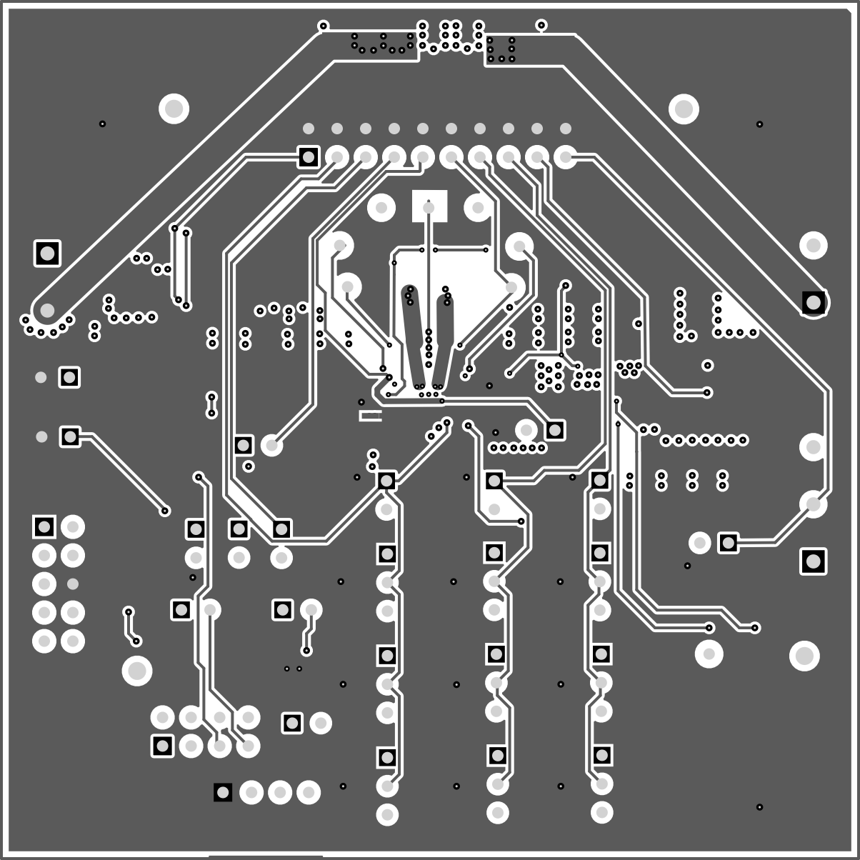 BQ25692EVM, BQ25692-Q1EVM BMS083E-1 內(nèi)部 2 層