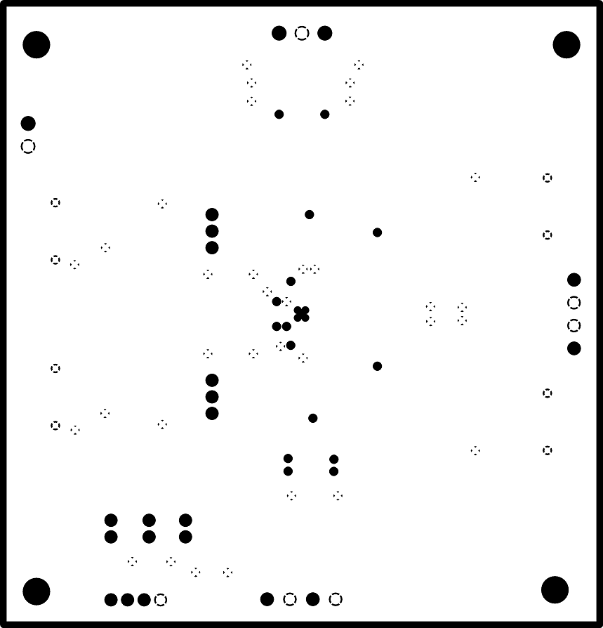 PGA854EVM 接地層 PCB 布局