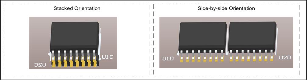  器件布置方式示例