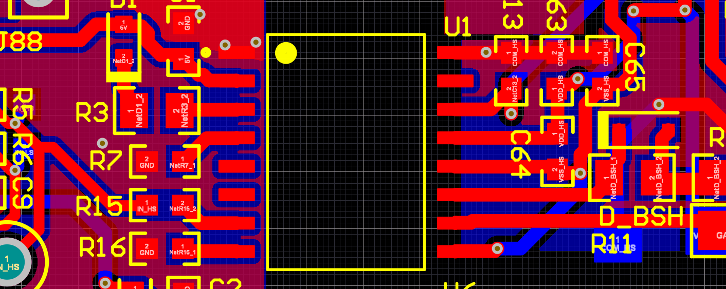 UCC23710 布局示例